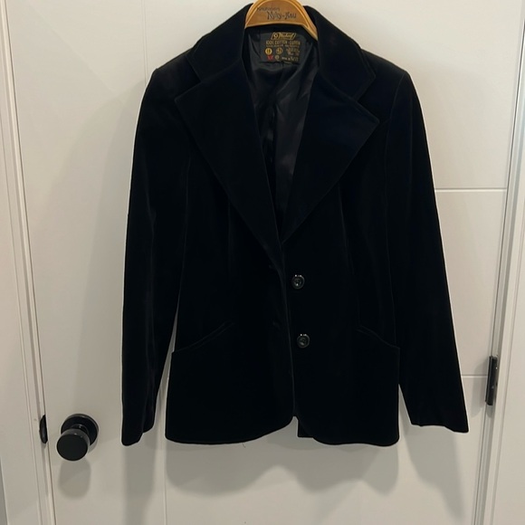 Vintage Jackets & Blazers - Vintage suede like blazer jacket size 14